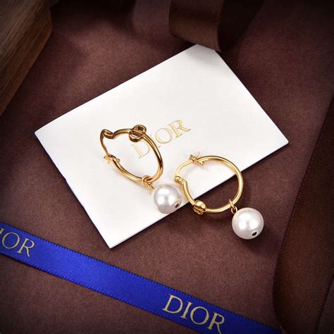 dior letter earrings